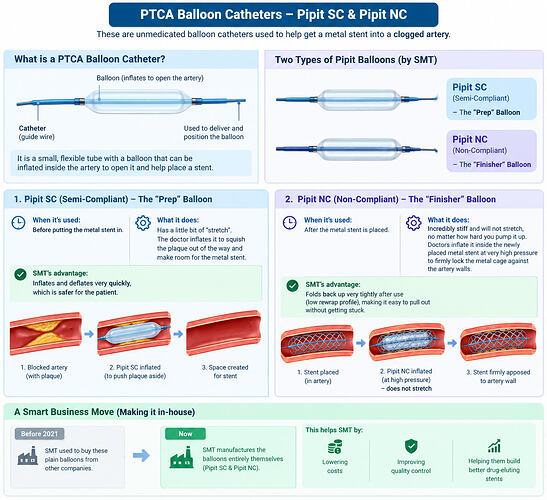 Pipit Balloon Catheter Medical Infographic