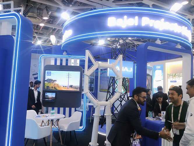 Bajel Projects booth at Elecrama