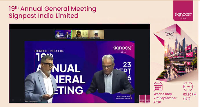 Signpost agm