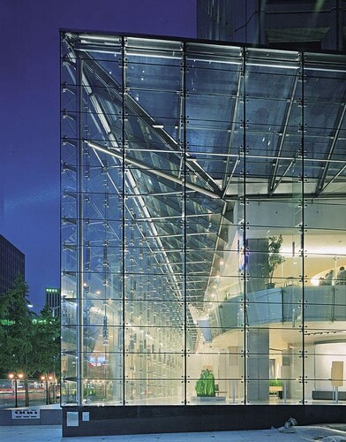 Spider Glazing Structure