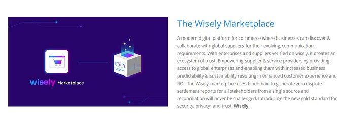 Wisely marketplace